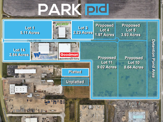 Park PID Industrial Park, Corpus Christi, TX 78405